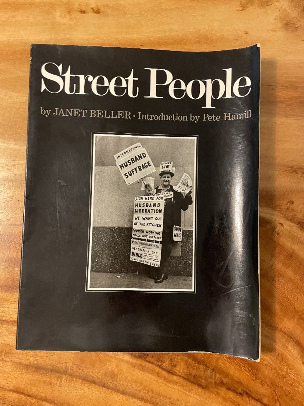 Street People Janet Beller 1980 1st Edition NYC Street Photography Pete Hamill